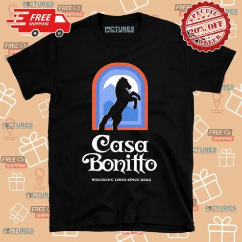 Casa Bonitto Wrecking Lines Since 2024 T shirt