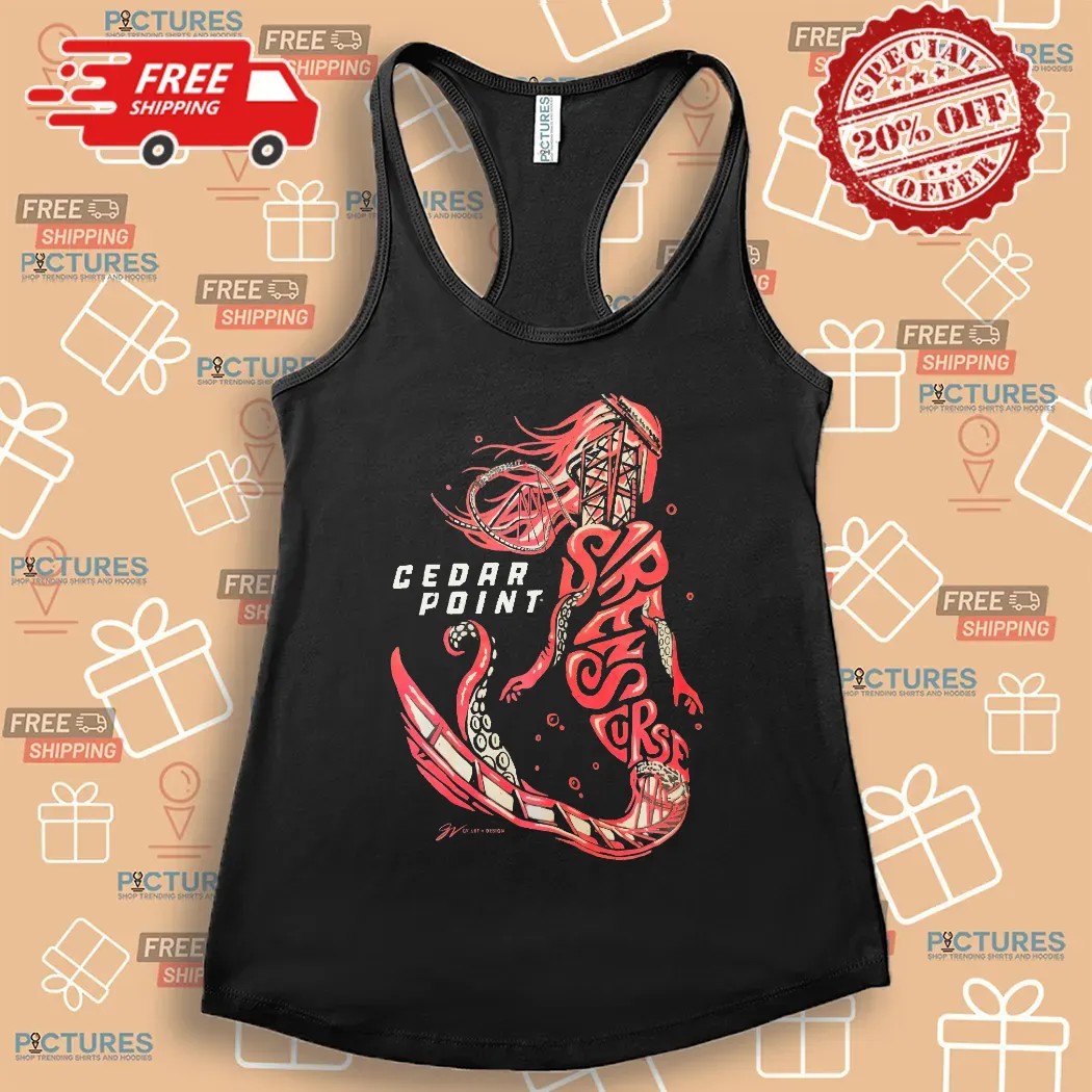 Cedar Point Siren's Curse Mermaid T Shirt Cedar Point Siren's Curse Mermaid T Shirt