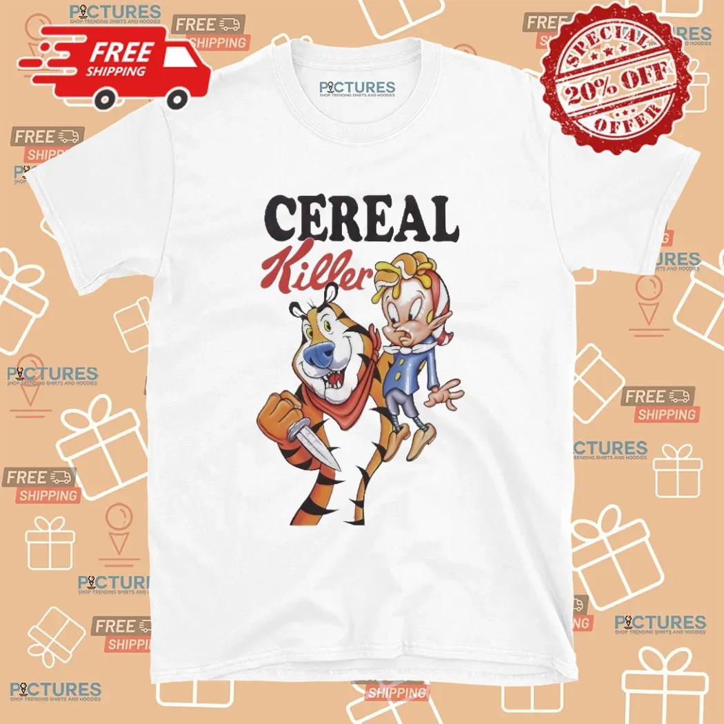 Cereal Killer Tony The Tiger T Shirt