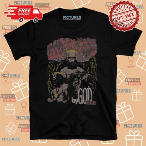 Charles Oliveira Illuminated By God Tour 2025 T Shirt