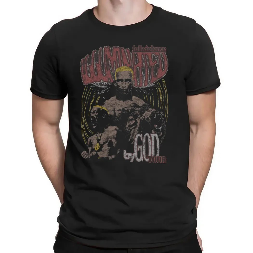 Charles Oliveira Illuminated By God Tour 2025 T Shirt Charles Oliveira Illuminated By God Tour 2025 T Shirt