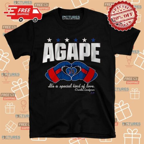 Charlie Lindgren Washington Capitals Hockey Agape Love It's A Special Kind Of Shirt