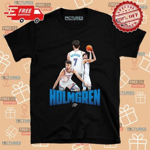 Chet Holmgren Oklahoma City Thunder Players T Shirt