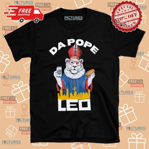 Chicago Cubs Da Pope Pope Leo XIV Lion King Shirt