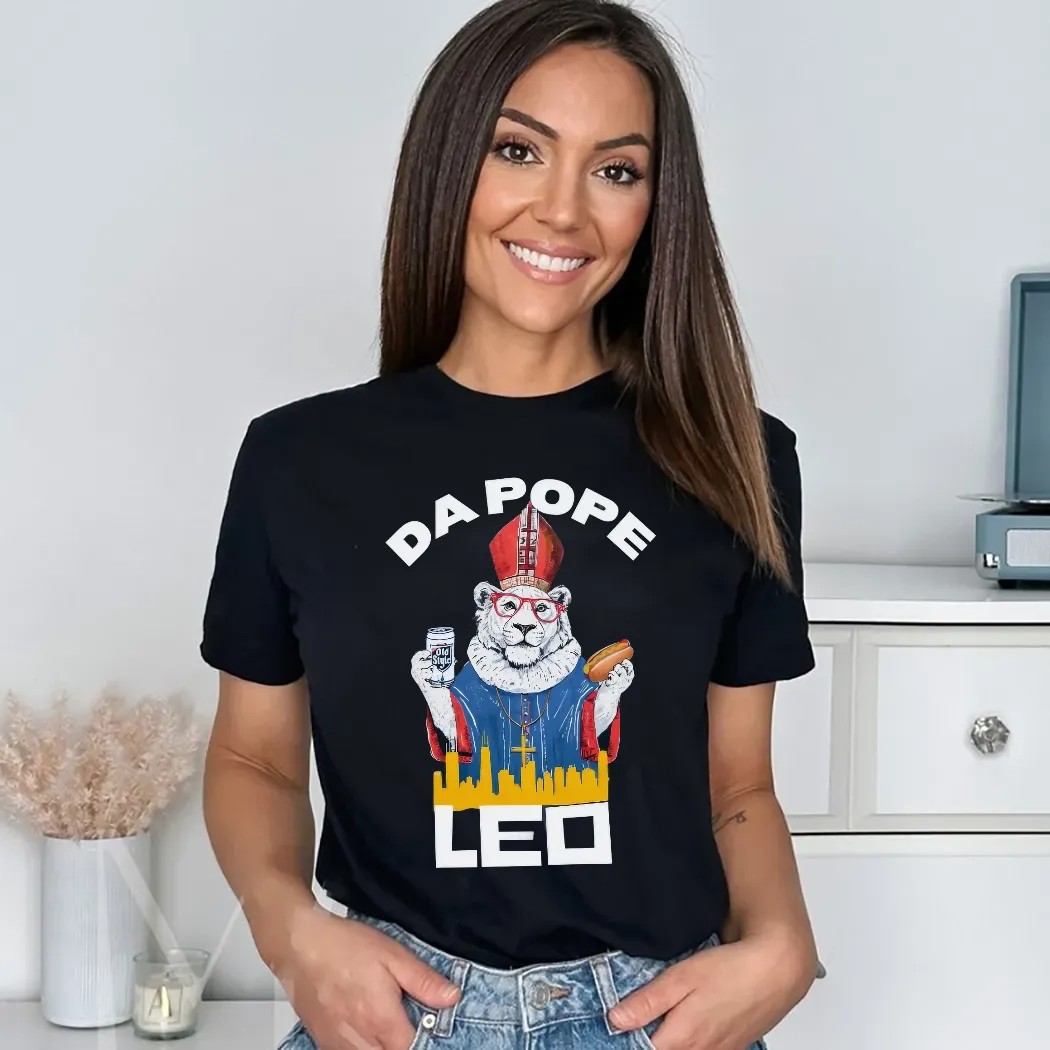 Chicago Cubs Da Pope Pope Leo XIV Lion King Shirt Chicago Cubs Da Pope Pope Leo XIV Lion King Shirt