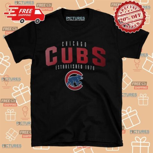 Chicago Cubs Prime Time Established 1876 logo Cubs Game 2025 Shirt