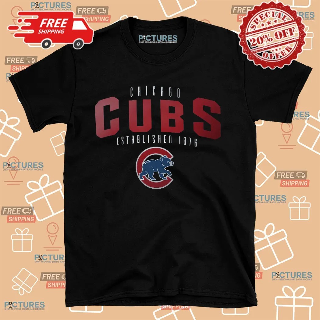 Chicago Cubs Prime Time Established 1876 logo Cubs Game 2025 Shirt