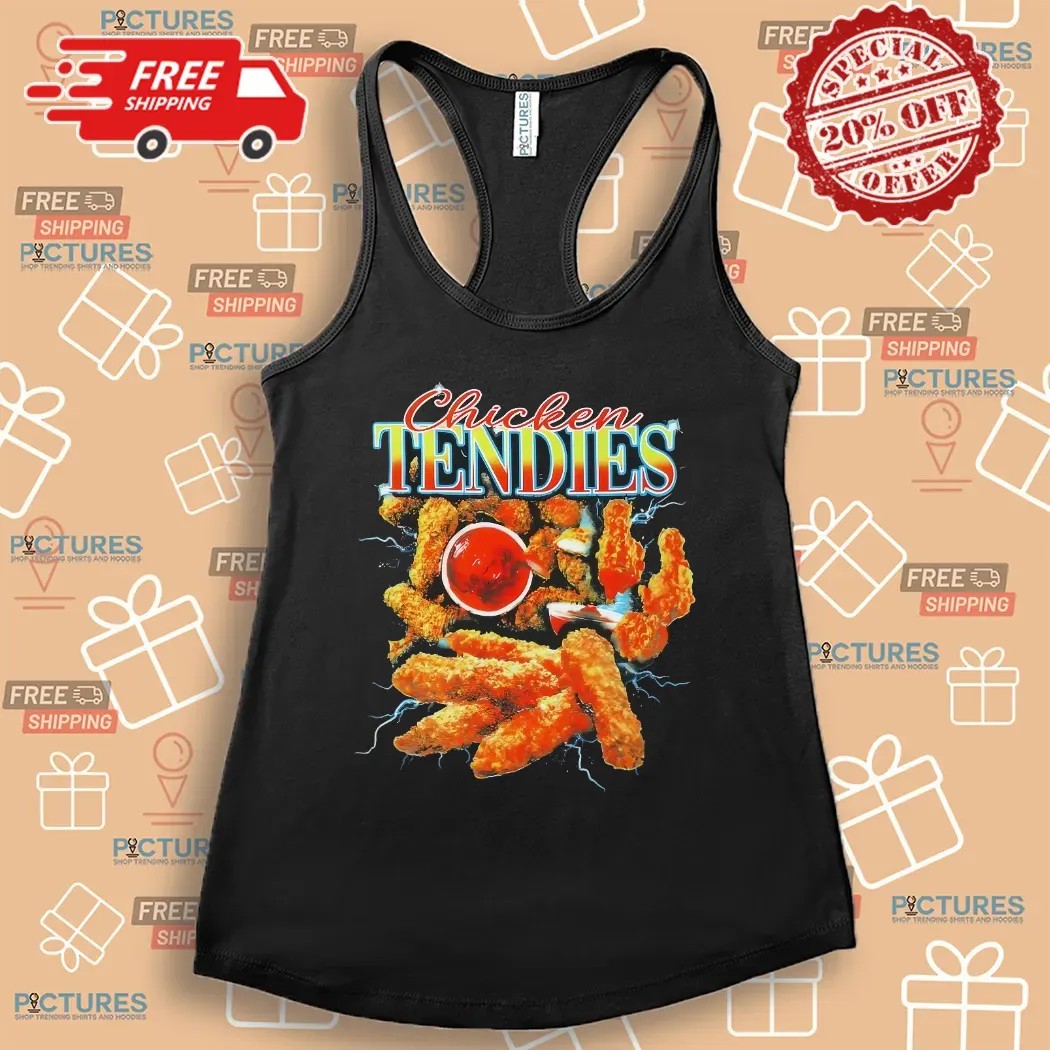 Chicken Tendies Graphic Vintage T Shirt
