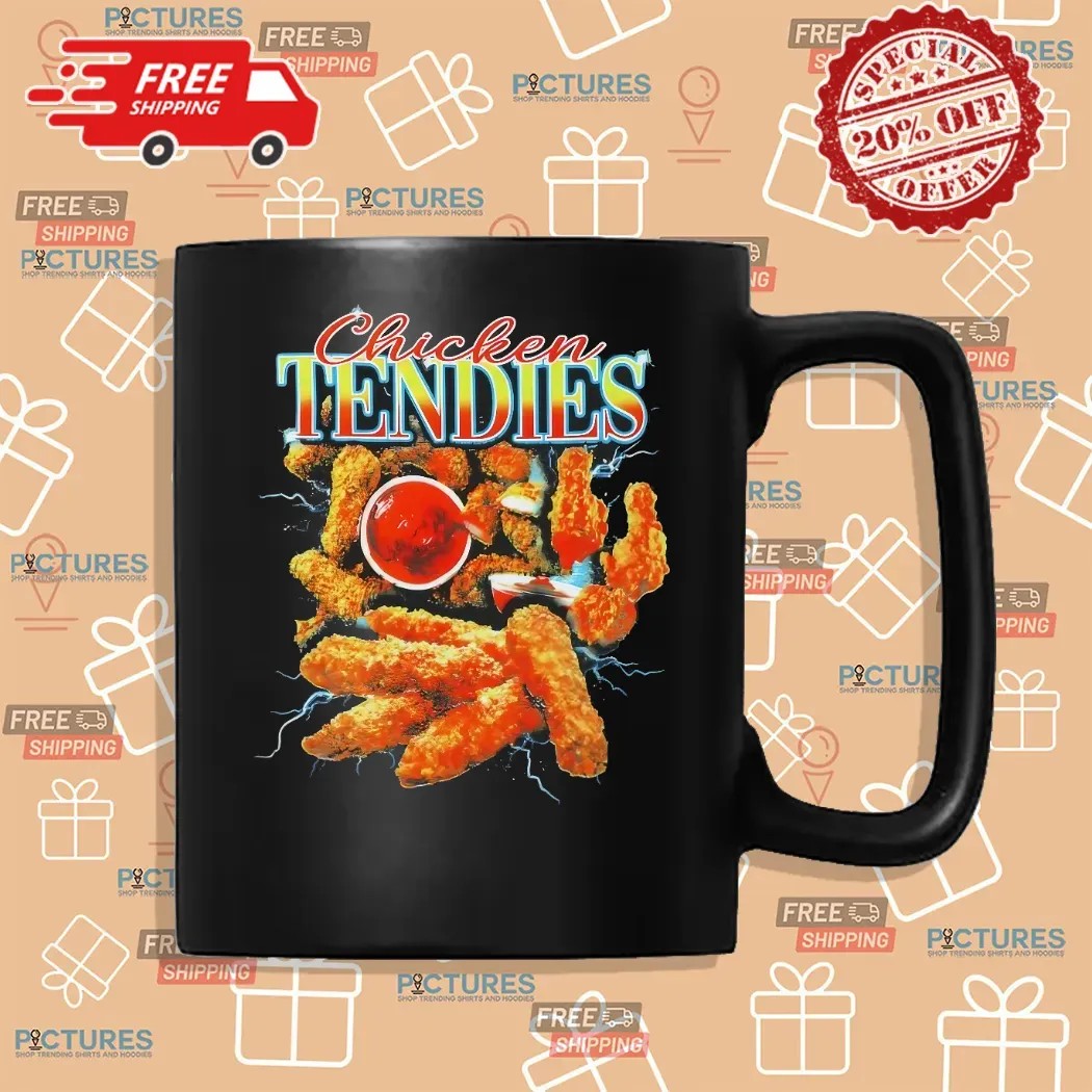 Chicken Tendies Graphic Vintage T Shirt