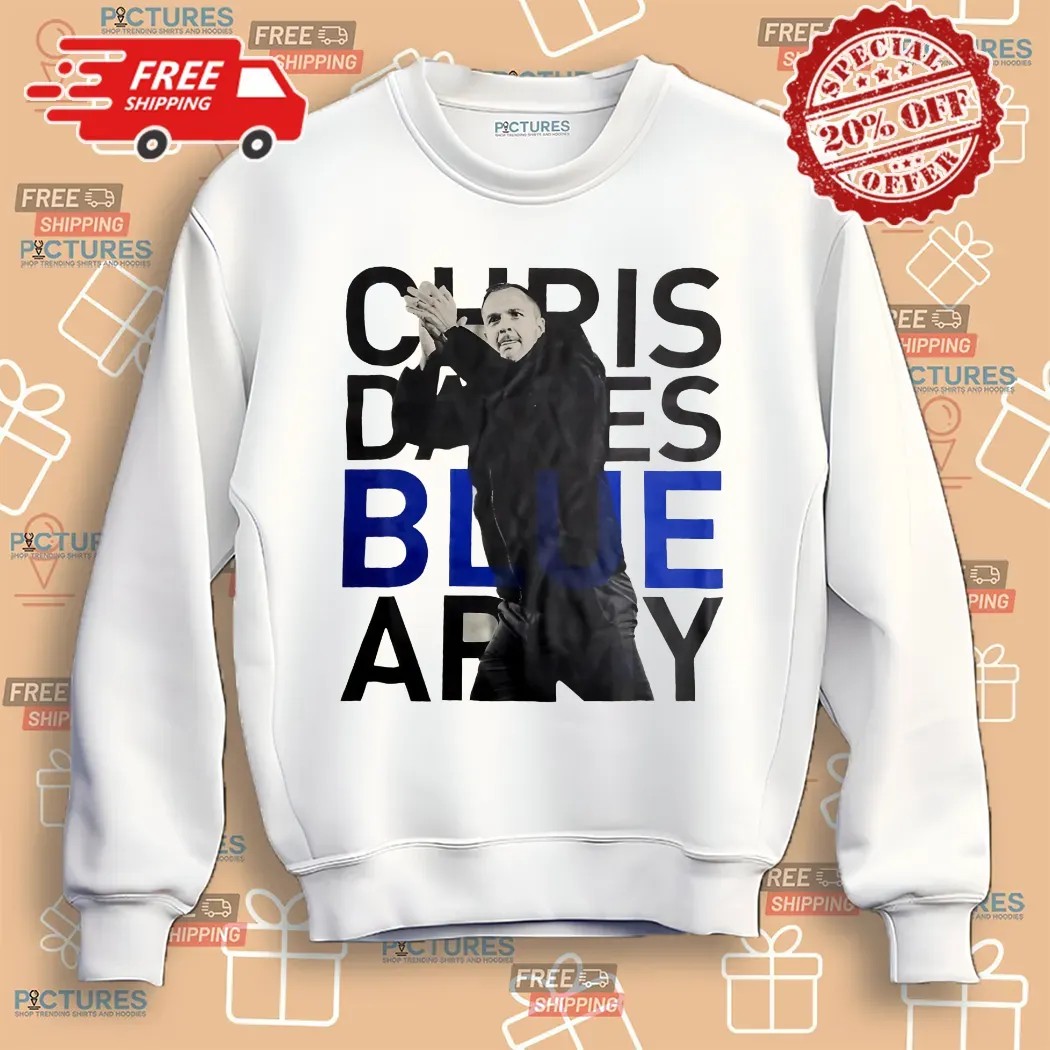 Chris Davies Blue Army Birmingham City FC Shirt