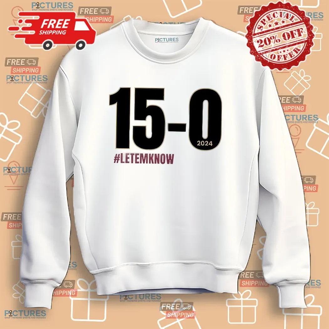 Cleveland Cavaliers Letemknow 15-0 Shirt
