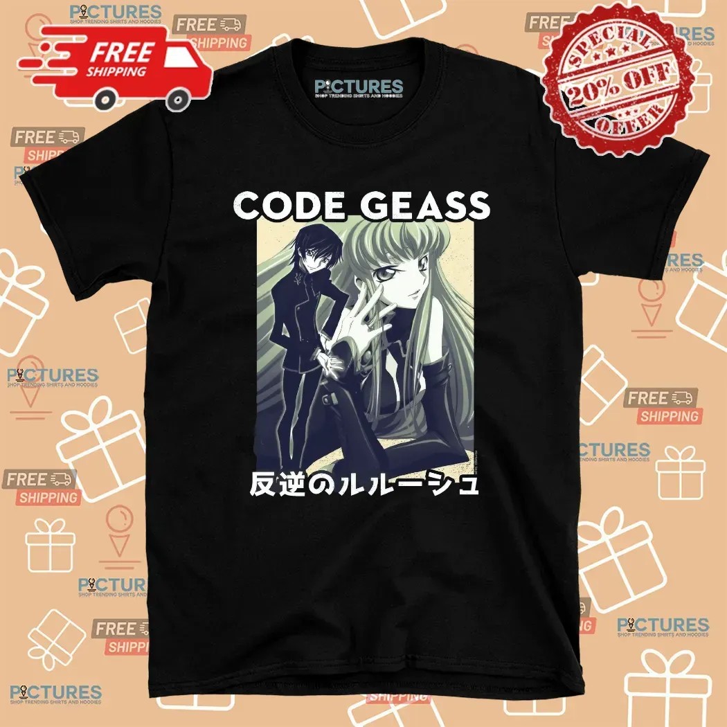 Code Geass Lelouch and CC Illustration T Shirt