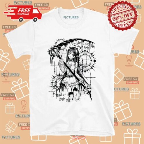 Cosmic Boop Reaper When I Swing Down Be Ready To Take A World Out T Shirt