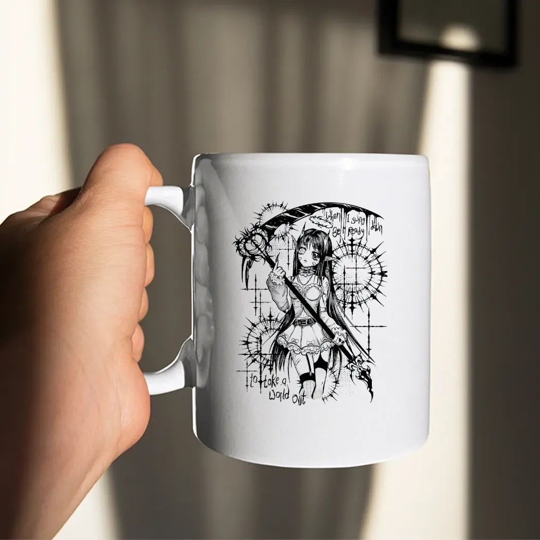 Cosmic Boop Reaper When I Swing Down Be Ready To Take A World Out T Shirt