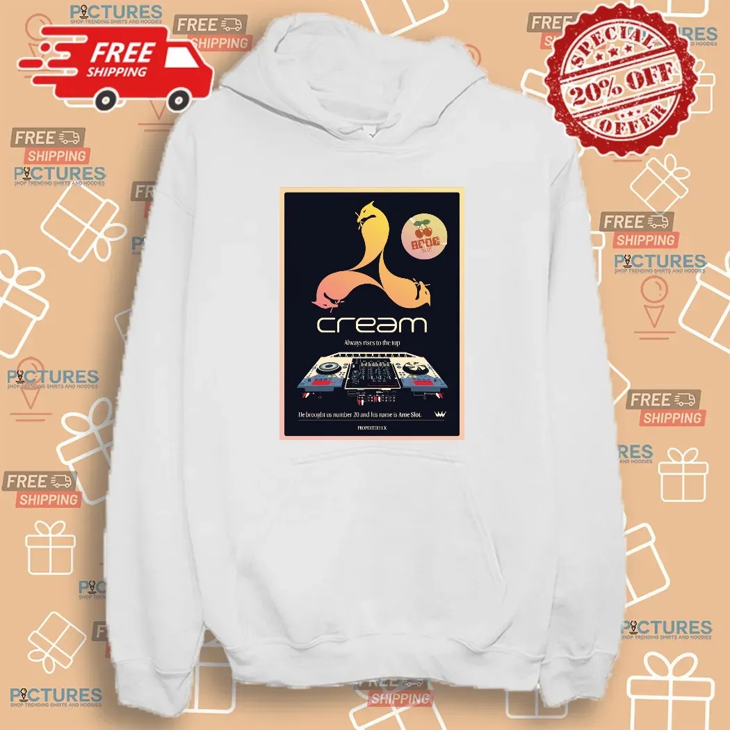 Cream Always Rise To The Top He Bought Us Number 20 And His Name Is Arne Slot Shirt
