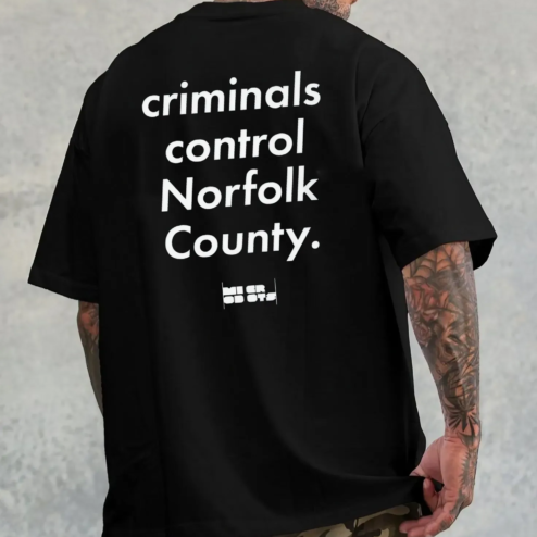 Criminals Control Norfolk County Shirt