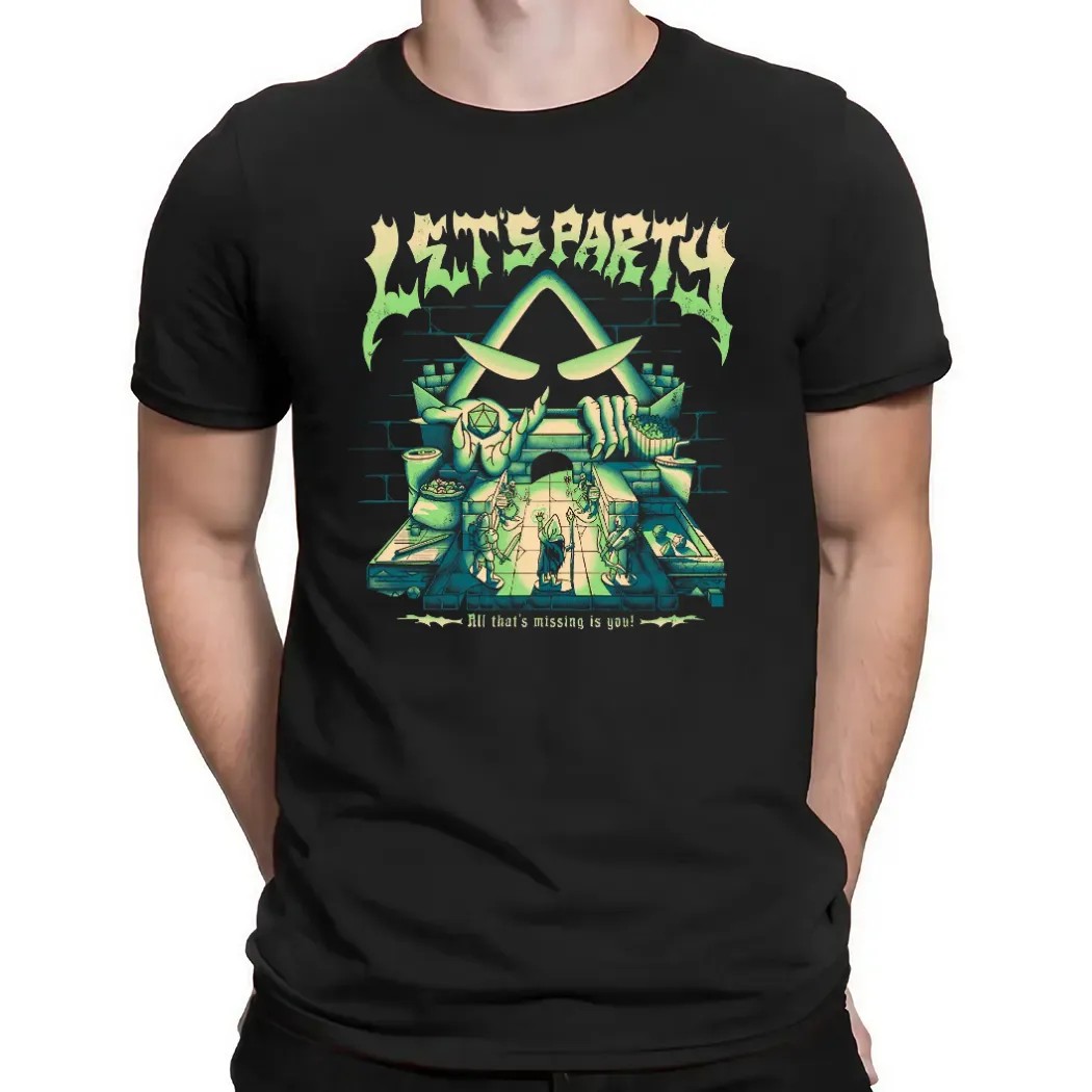 Critical Role Let's Party All That's Missing Is You Game Night T Shirt
