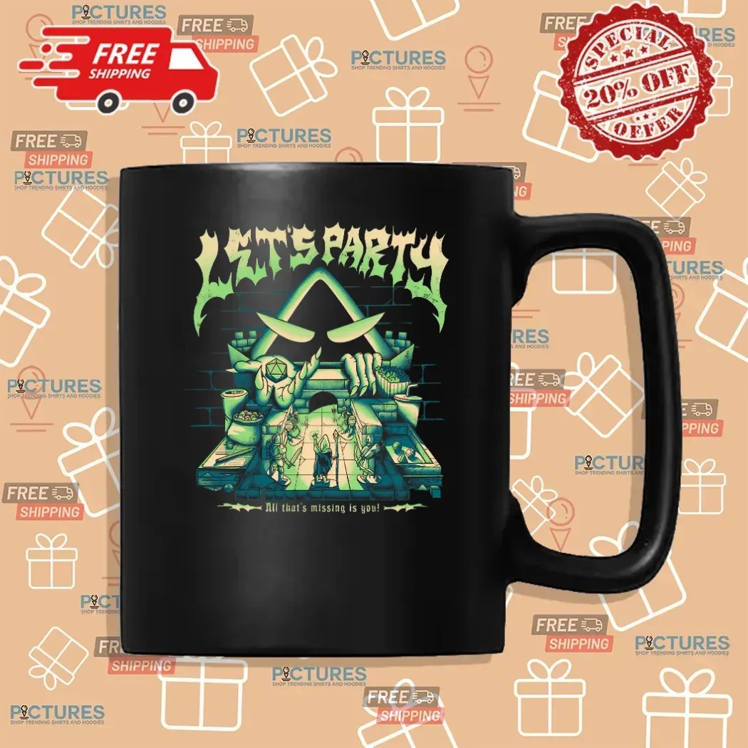 Critical Role Let's Party All That's Missing Is You Game Night T Shirt