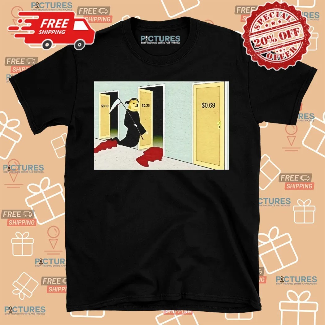 Crypto Doge Reaper The Path To 0.69 Shirt