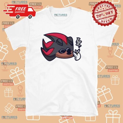 Cursed Shadow The Hedgehog Smoking T Shirt
