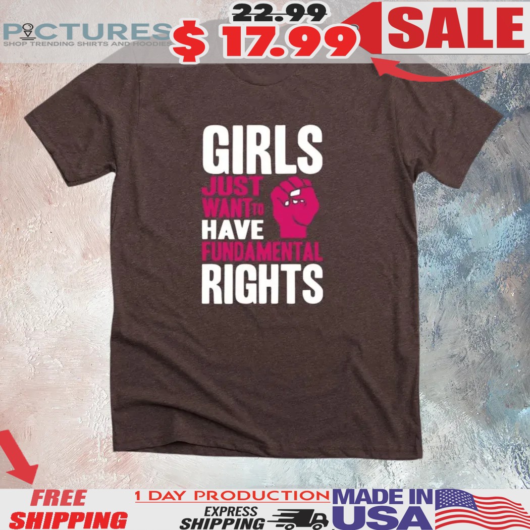 Cyndi Lauper Girls Just Want To Have Fundamental Rights Shirt