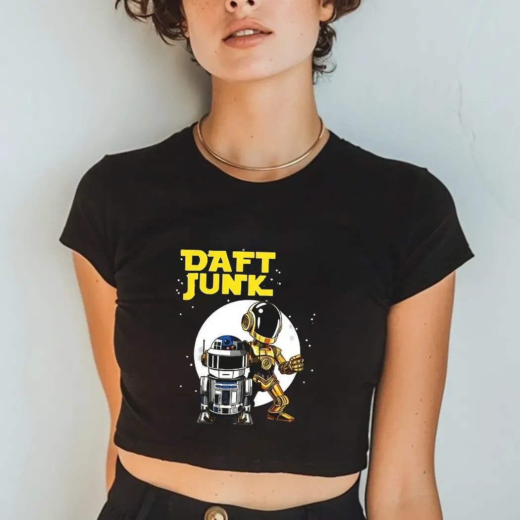 Daft Junk Daft Punk And The Droids R2-d2 And C-3po Shirt