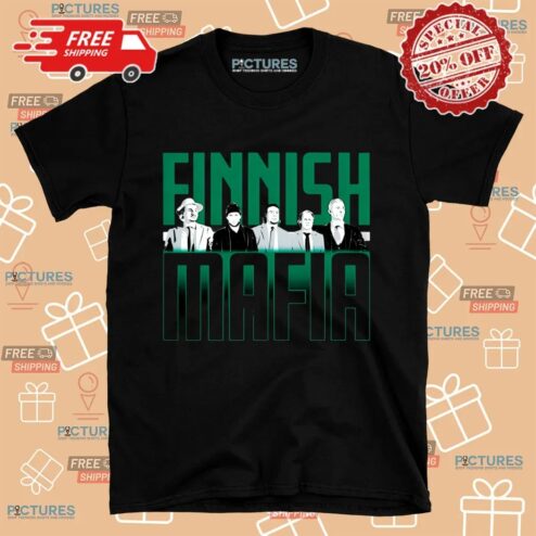 Dallas Hockey The Finnish Mafia Nhl Playoffs 2025 T Shirt