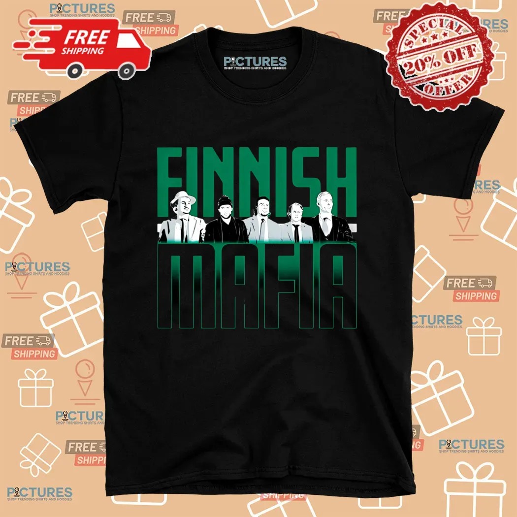 Dallas Hockey The Finnish Mafia Nhl Playoffs 2025 T Shirt