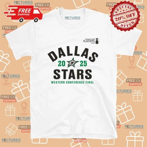 Dallas Stars 2025 Stanley Cup Playoffs Western Conference Final Contender T Shirt