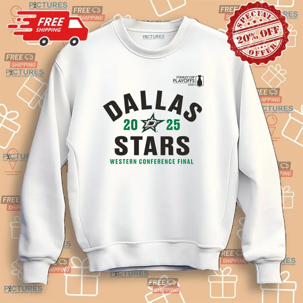 Dallas Stars 2025 Stanley Cup Playoffs Western Conference Final Contender T Shirt