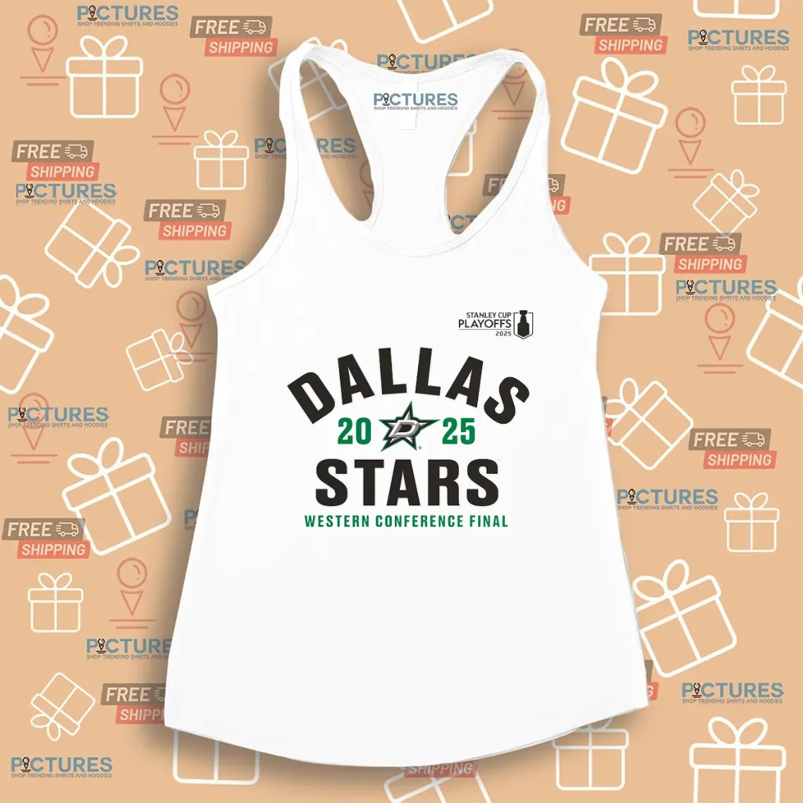 Dallas Stars 2025 Stanley Cup Playoffs Western Conference Final Contender T Shirt