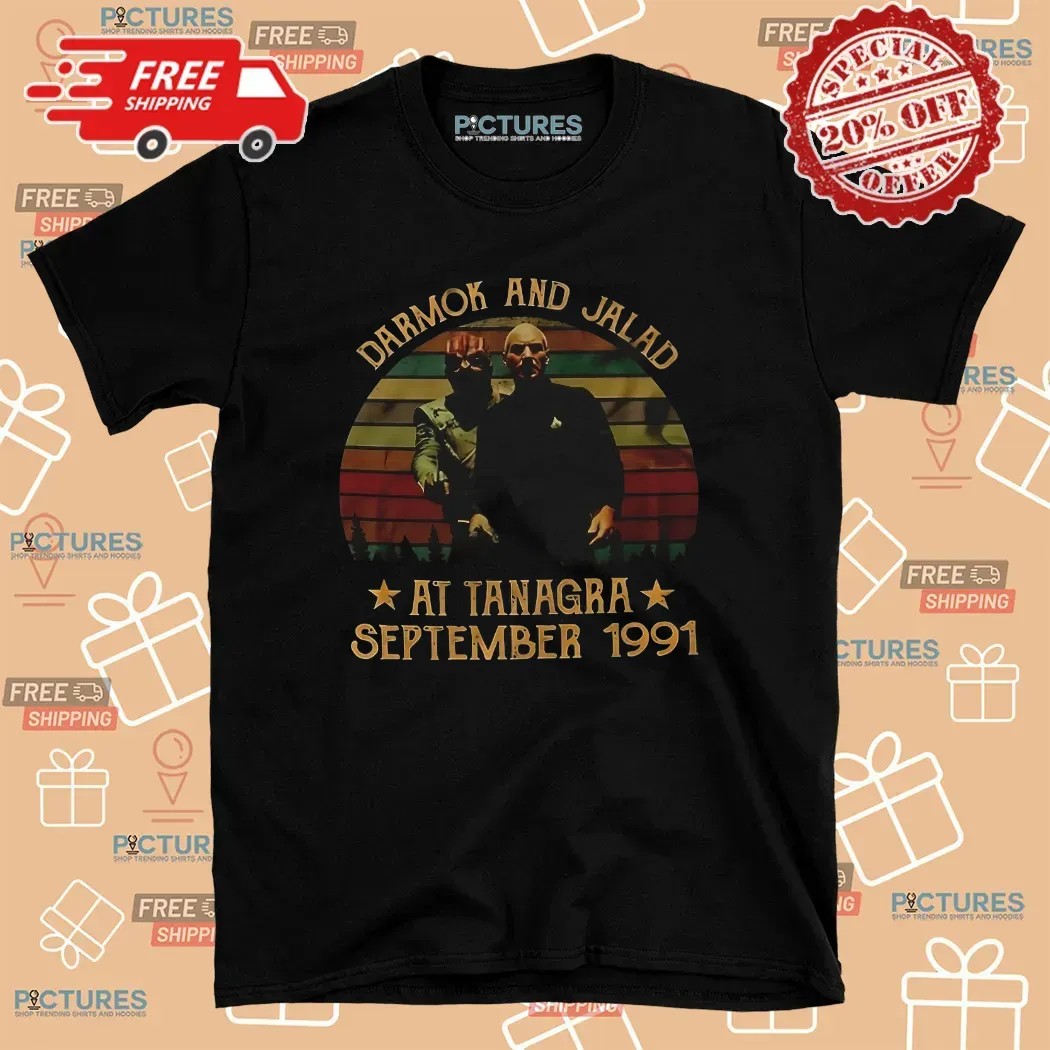 Darmok And Jalad Live At Tanagra September 1991 Vintage T Shirt