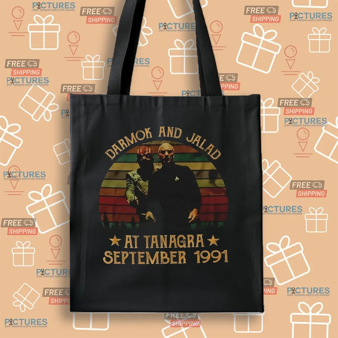 Darmok And Jalad Live At Tanagra September 1991 Vintage T Shirt