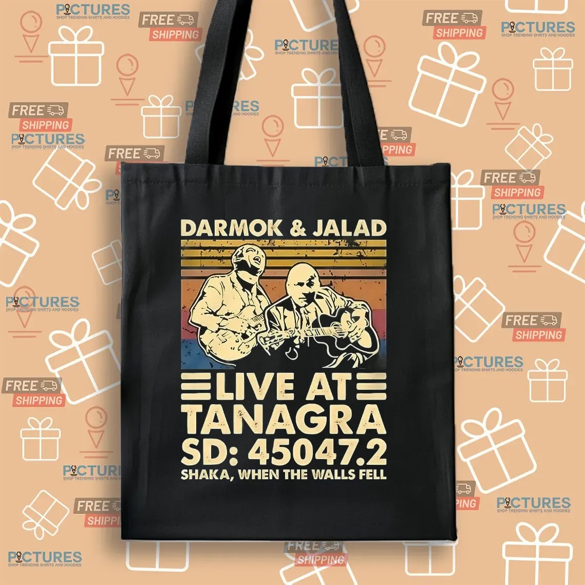 Darmok And Jalad Live At Tanagra Shaka When The Walls Fell September 1991 T Shirt