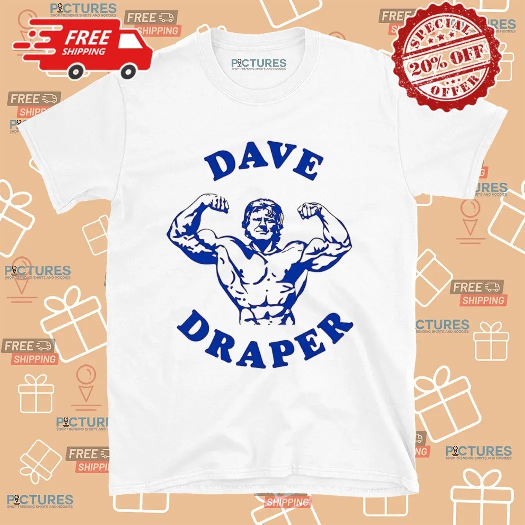 Dave Draper Blue T Shirt