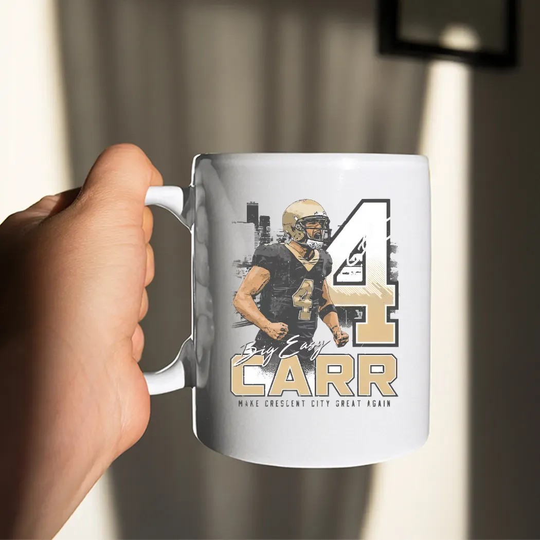 Derek Carr New Orleans Big Easy Make Crescent City Great Again Shirt