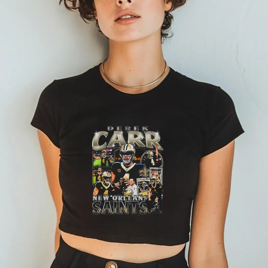 Derek Carr New Orleans Saints Vintage Bootleg Shirt