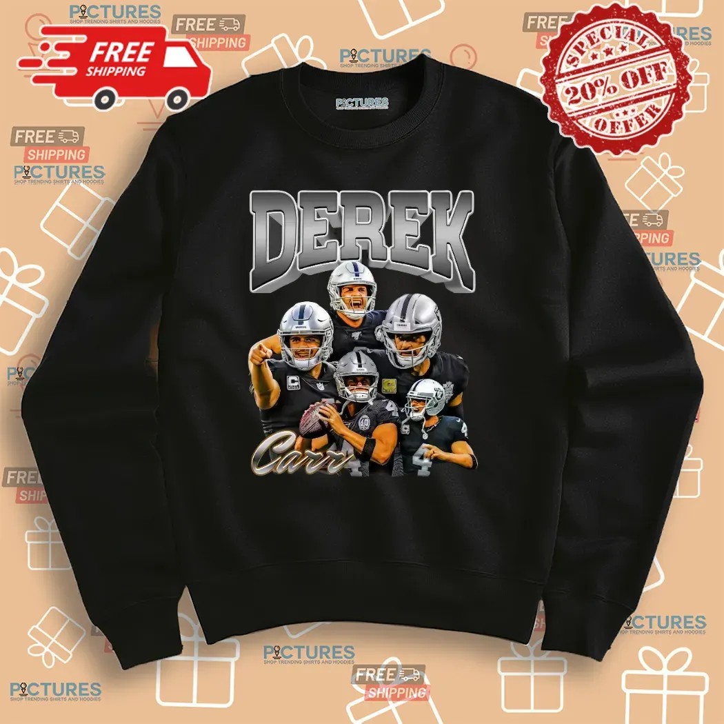 Derek Carr Vintage Bootleg Shirt