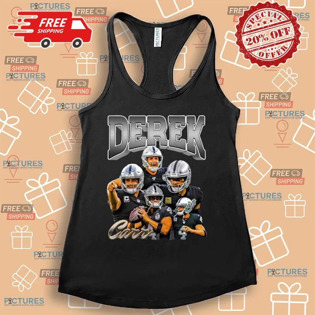 Derek Carr Vintage Bootleg Shirt