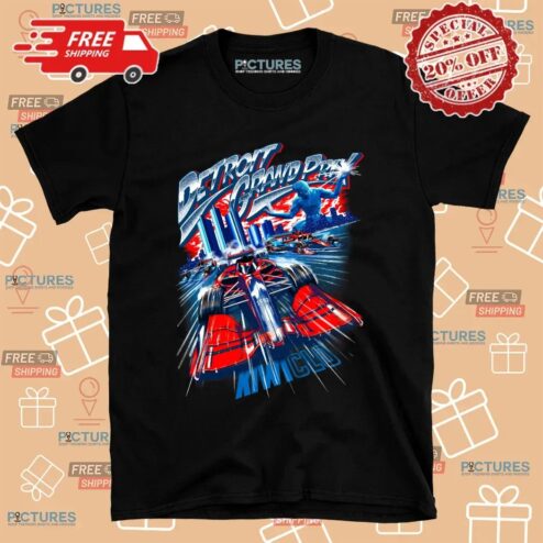 Detroit Grand Prix Kiwiclo Graphic Racing T Shirt