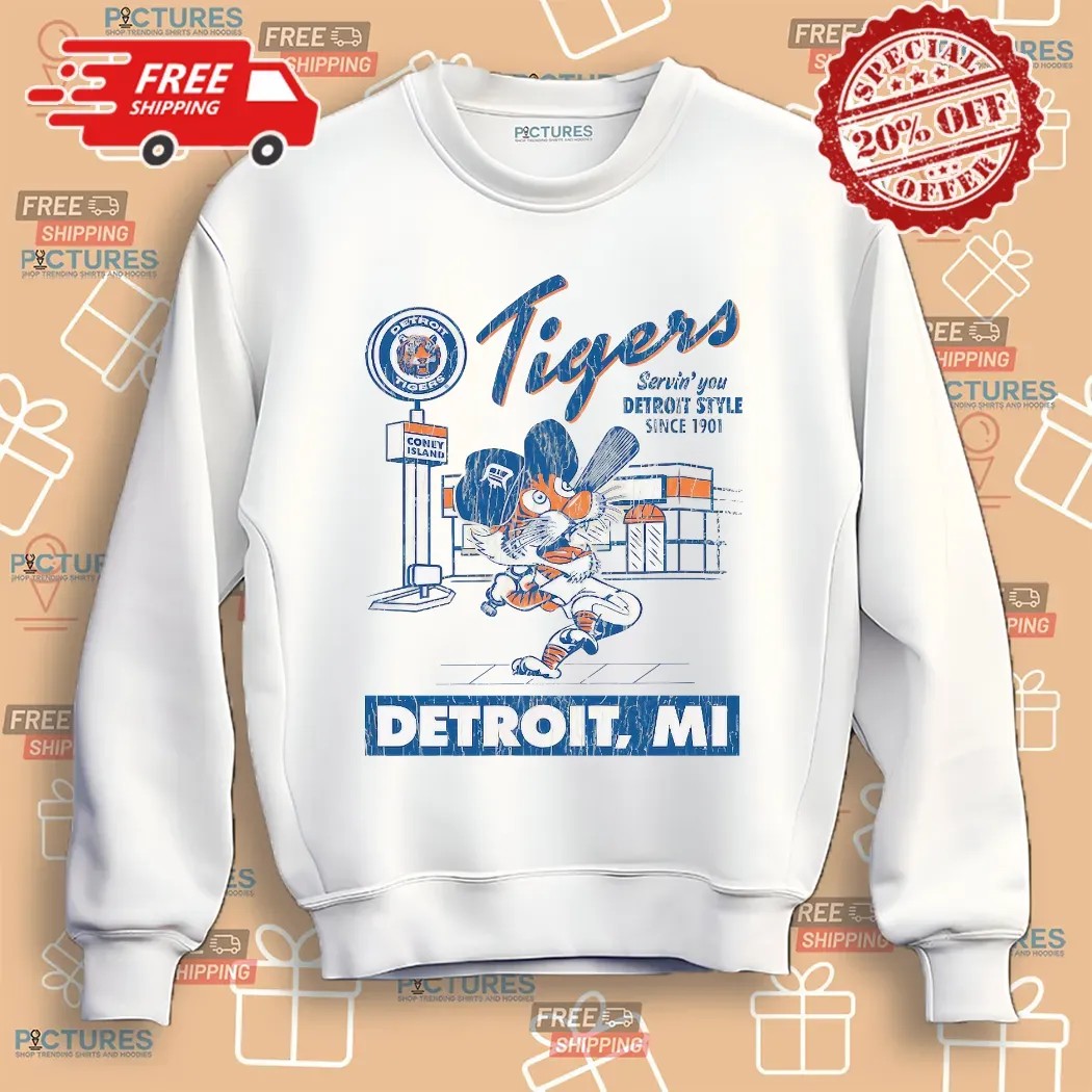 Detroit Tigers Deli Servin' You Detroit Style Since 1901 Shirt