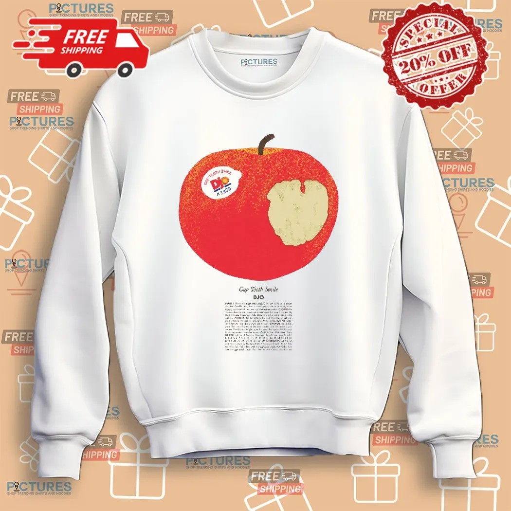 Djo Apple Gap Tooth Smile T Shirt
