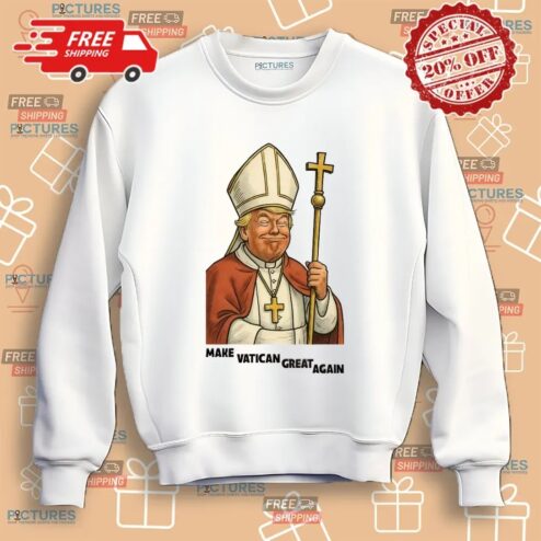 Donald Trump New Pope American Leader Christian Shirt