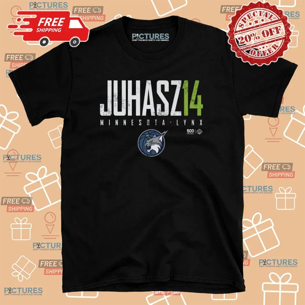 Dorka Juhasz Number 14 Minnesota Lynx Basketball T Shirt