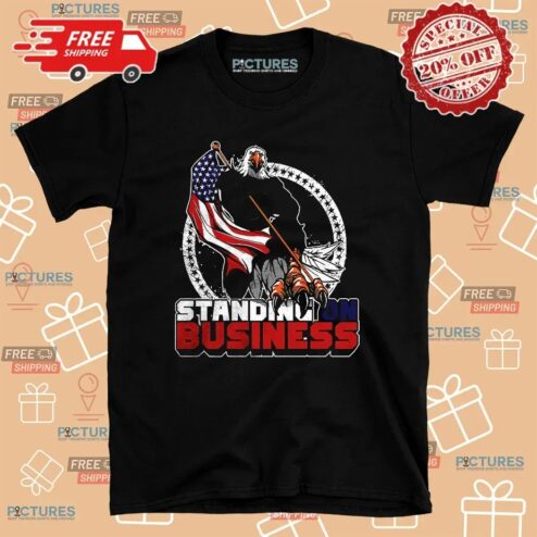 Eagles Standing On Business T Shirt