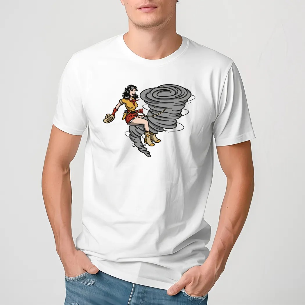Edgar Aint My First Rodeo Riding The Tornado T Shirt