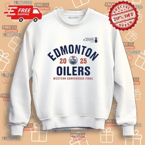 Edmonton Oilers 2025 Stanley Cup Playoffs Western Conference Final T Shirt