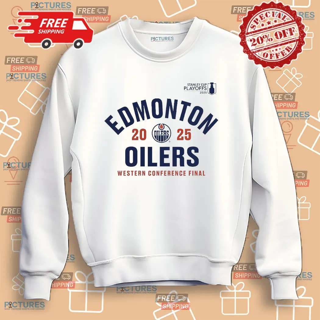 Edmonton Oilers 2025 Stanley Cup Playoffs Western Conference Final T Shirt