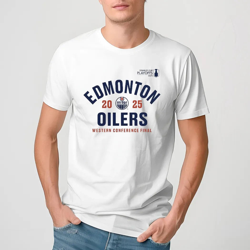 Edmonton Oilers 2025 Stanley Cup Playoffs Western Conference Final T Shirt