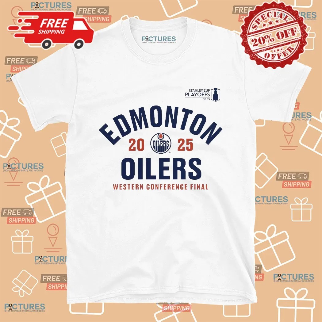 Edmonton Oilers 2025 Stanley Cup Playoffs Western Conference Final T Shirt